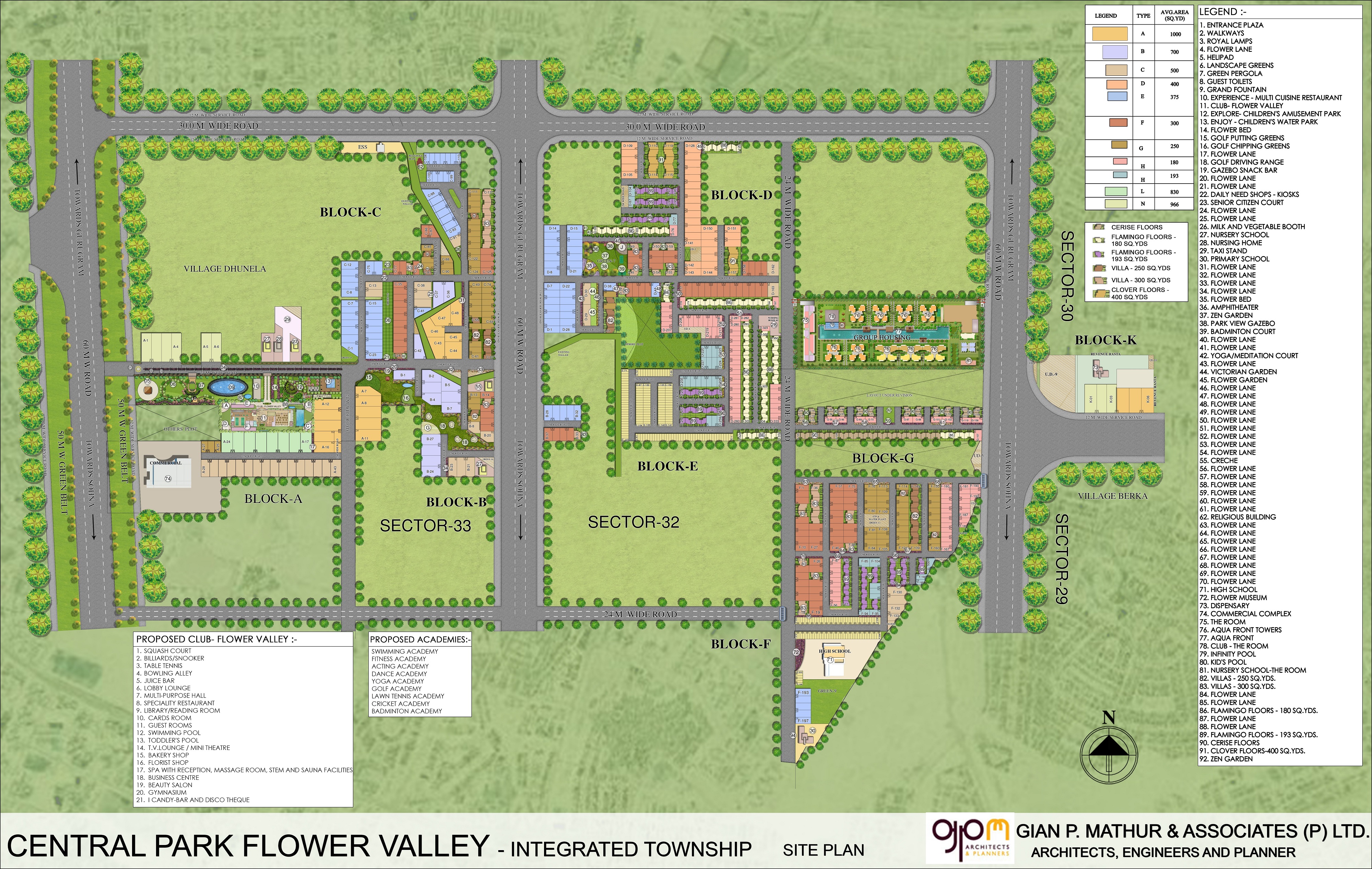 flower valley master plan
